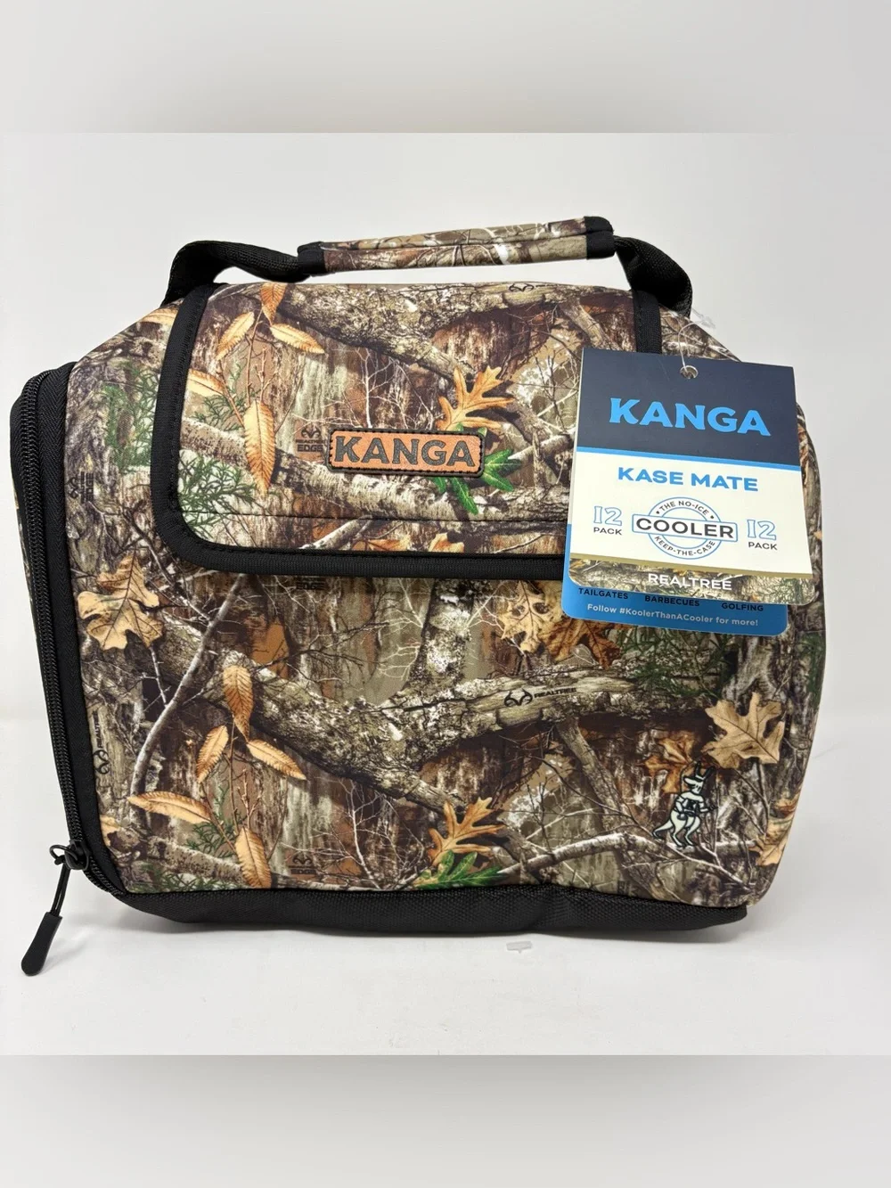 NWT Kanga Kase Mate 12-Pack Iceless Cooler - Realtree Edge Camo